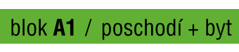 blok A1 / poschodí + byt