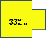33 3+kk, 81,2 m2