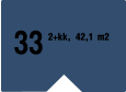 33 2+kk, 42,1 m2
