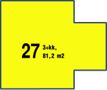 27 3+kk, 81,2 m2