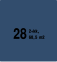 28 2+kk, 68,5 m2