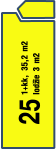 25 1+kk, 35,2 m2 lodžie 3 m2
