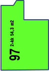 97 2+kk 54,3 m2