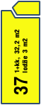 37 1+kk, 32,2 m2 lodžie 3 m2