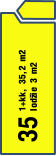 35 1+kk, 35,2 m2 lodžie 3 m2