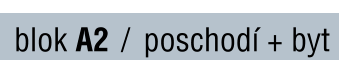blok A2 / poschodí + byt
